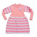 Туника вязаная для девочки 3-4 лет фотография